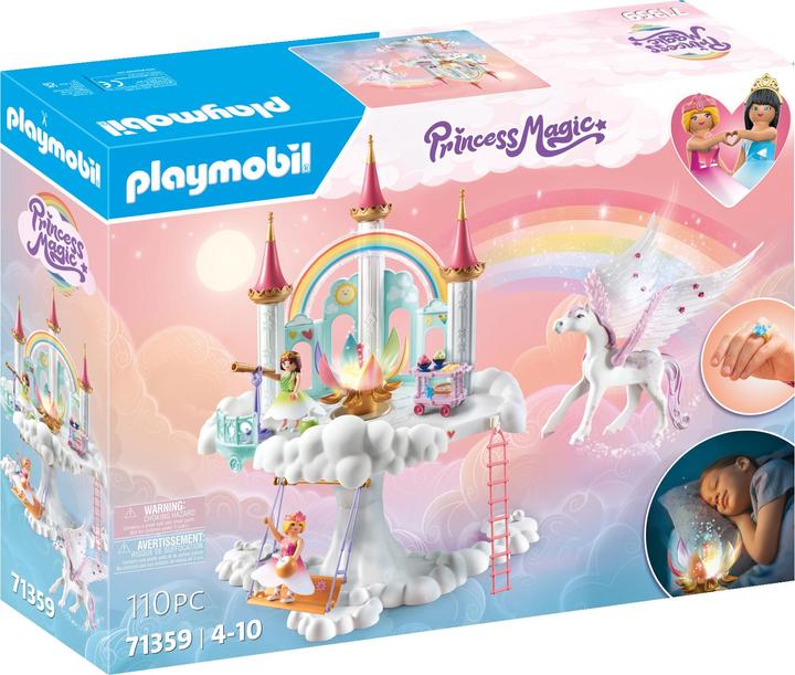 Actual product image Playmobil Heavenly Rainbow Castle (71359, Playmobil Princess)