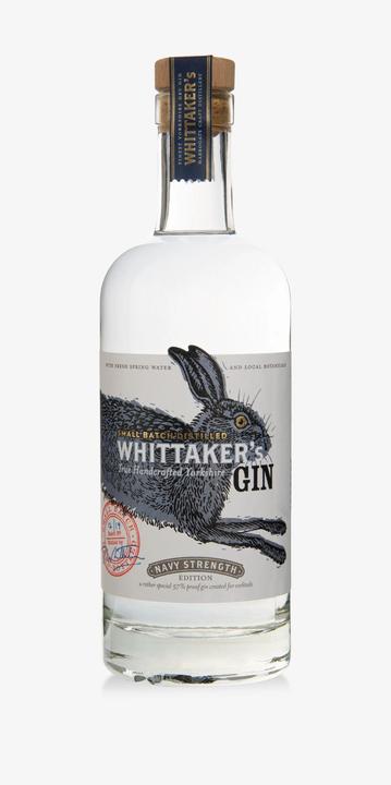 Actual product image Harrogate Distillery Whittaker's True Handcrafted Yorkshire Navy Strength Gin (1 x 70 cl)