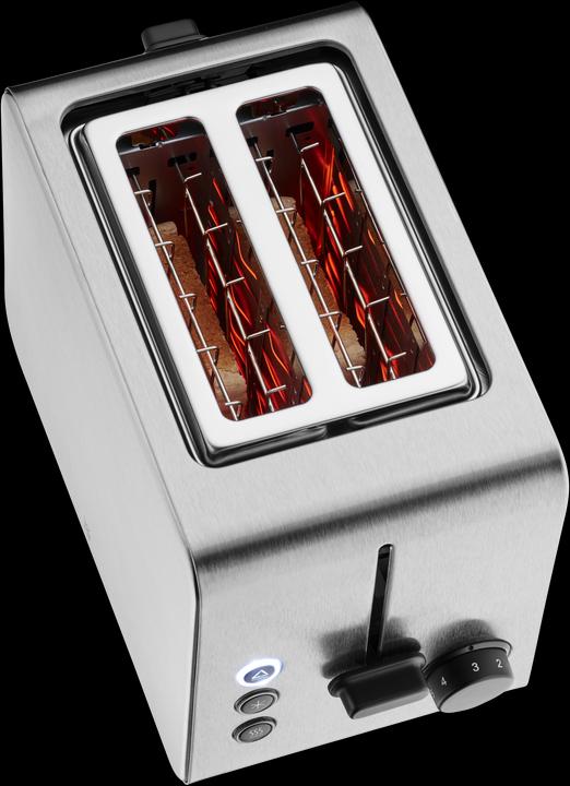 Image du produit WMF Stelio Grille-pain à double fente avec support à petits pains et fonction bagel