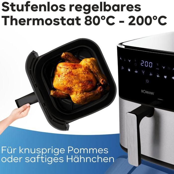 Actual product image Bomann Hot air fryer