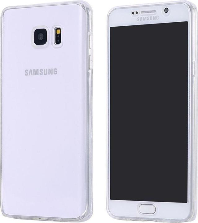 Produktbild König Design Full TPU Case für Samsung Galaxy Schutz Hülle Handy Tasche Transparent Cover Neu (Samsung Galaxy J1 Ace)