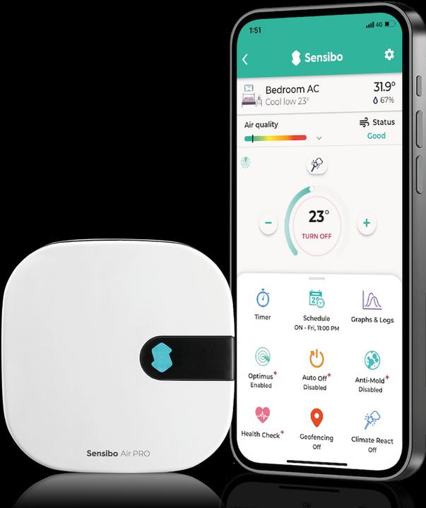 Actual product image Sensibo Air Pro - sensor for your indoor air quality