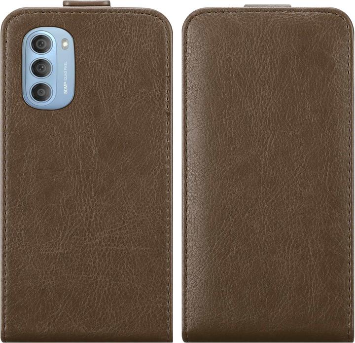 Actual product image Cadorabo Flip like Invis cover (Motorola Moto G51 5G)