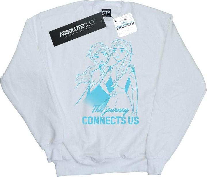Image du produit Disney - Sweat FROZEN ELSA AND ANNA THE JOURNEY CONNECTS US - Homme (M)