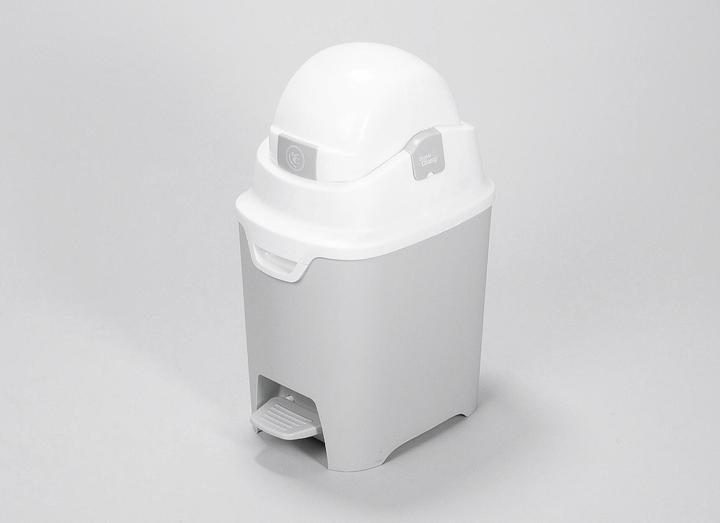 Immagine prodotto Diaper Champ Secchio per pannolini One Standard Handsfree 60 l Argento