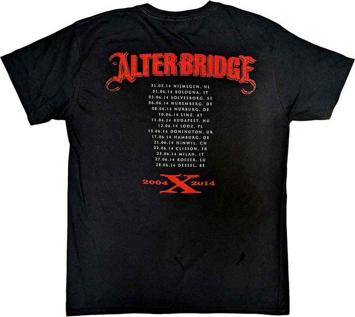 Produktbild Alter Bridge TShirt Erwachsene Fortress 2014 Tourdaten (XL)
