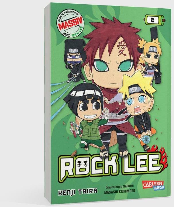Actual product image Rock Lee Massiv 2 (German, Masashi Kishimoto, Kenji Taira, Miyuki Tsuji, 2023)