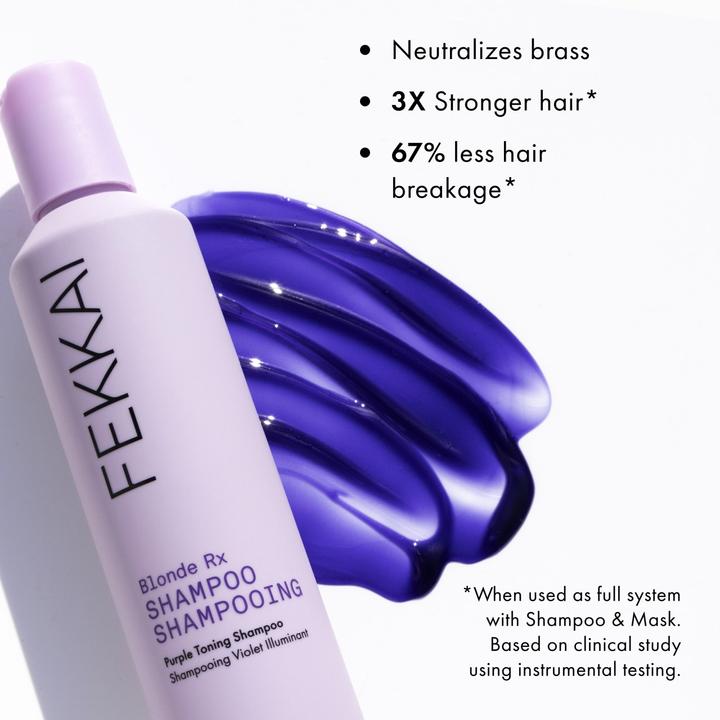 Produktbild Fekkai - Blonde Rx Purple Shampoo 250ml (250 ml, Silbershampoo)