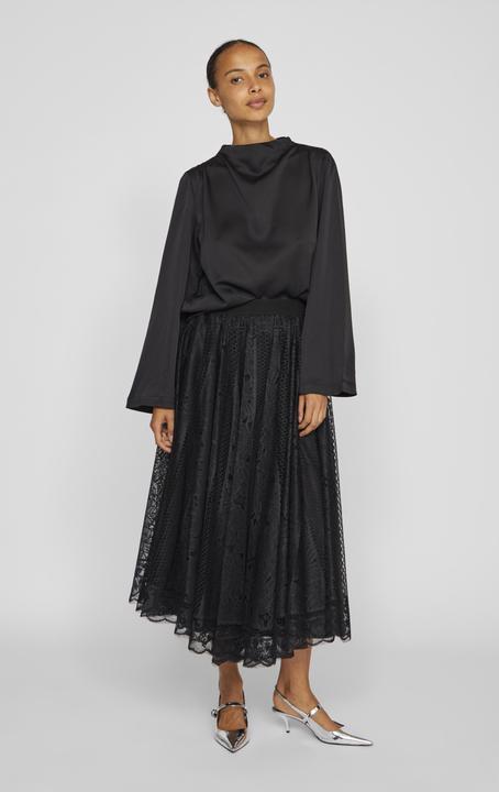 Produktbild Vila High Neck Oberteil mit langen Ärmeln (38)