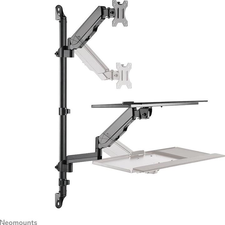 Produktbild Neomounts Wandhalterung Bildschirm + Tastatur 17-32"/100x100/voll beweglich (Wand, 32")