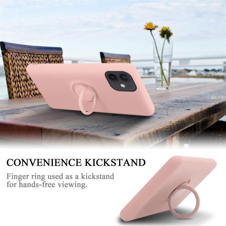 Produktbild Cadorabo TPU Liquid Ring Silicone Case Hülle (Apple iPhone 12 mini)