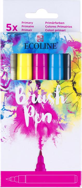 Talens ECOLINE Brush Pen (Multicoloured, 5 x)