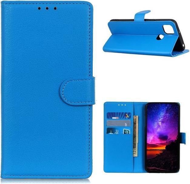 Produktbild MU Classic Litchi Leder Bookcover Series (Motorola Moto G9 Power)