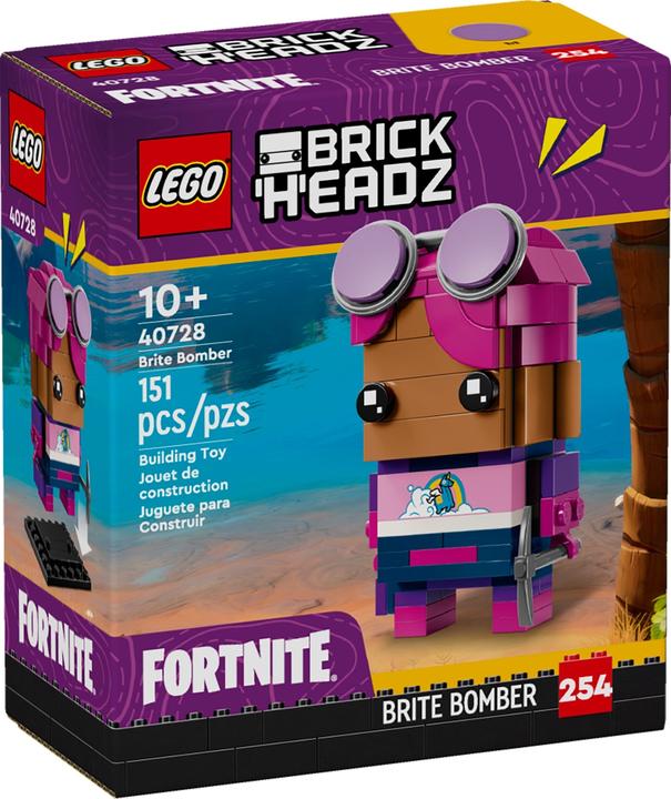 Image du produit LEGO Fortnite Colourbomber (40728, LEGO Brickheadz)