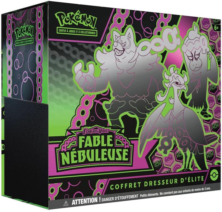 Image du produit Pokémon JCC - Écarlate et Violet - Coffret Dresseur d'Élite EV6.5 (Français, Boîte Elite / Top Trainer)