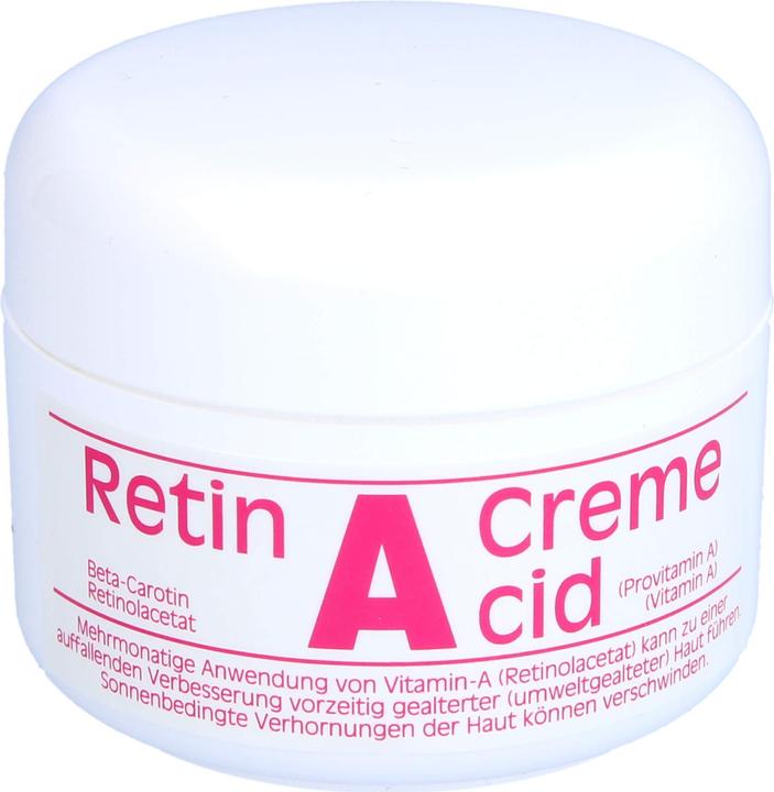 Isar Pharm Retin A Cid Tiegel Creme gegen umweltbedingte Hautalterung, 50 ml Creme (50 ml)