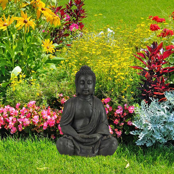 Image du produit Relaxdays Statue de Buddha 70 cm