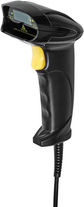 Actual product image Nedis Barcodescanner | Laser | Wired | 1D Linear | Power supply via USB | USB2.0 (1D barcodes)