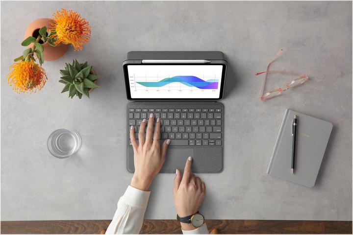 Actual product image Logitech Folio Touch (CH, iPad Pro 11 2018 (1. Gen), iPad Pro 11 2021 (3rd Gen), iPad Pro 11 2020 (2. Gen), iPad Pro 11 2022 (4th Gen))