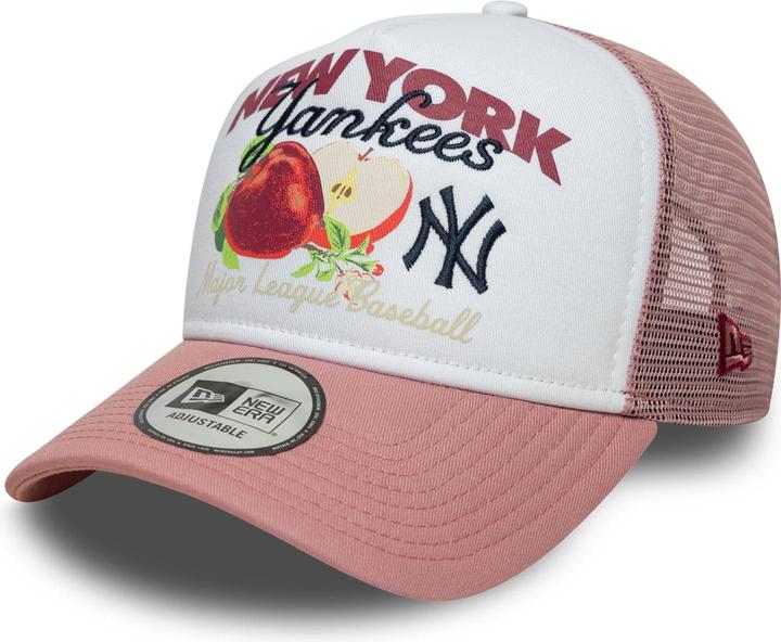 New Era A-Frame Mesh Trucker Cap - Fruit New York Yankees
