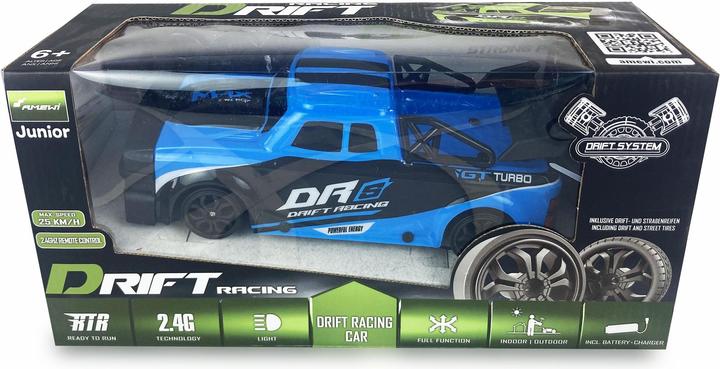 Immagine prodotto Amewi RC Auto Drift Racing Car DRs 4WD 1:18 RTR blu (RTR pronto all'uso)