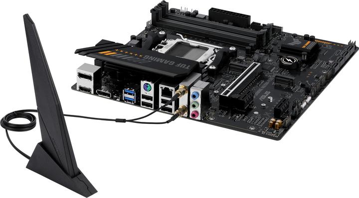 Productafbeelding ASUS TUF GAMING A620M-PLUS WIFI (AM5, AMD A620, mATX)