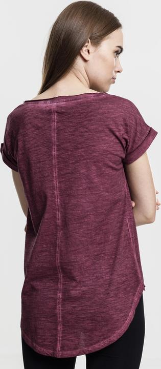 Immagine prodotto Urban Classics Tee lungo da donna a forma di schienale con tintura spray (XS)