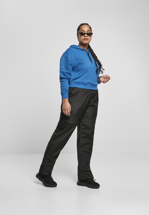 Actual product image Urban Classics Ladies Shiny Crinkle Nylon Zip Pants (XL)