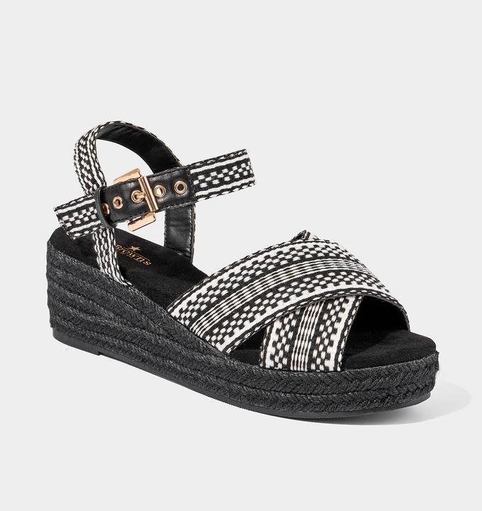 Image du produit Joe Browns Microsuede Platform Wedge Sandals (36)