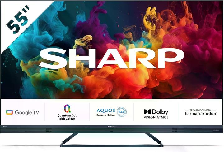 Produktbild Sharp 55FQ5EG (55", QLED, 4K, 2023)