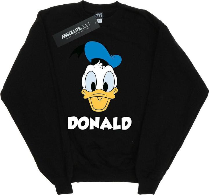 Immagine prodotto Disney Donald Duck Face Felpa Ragazze (128)