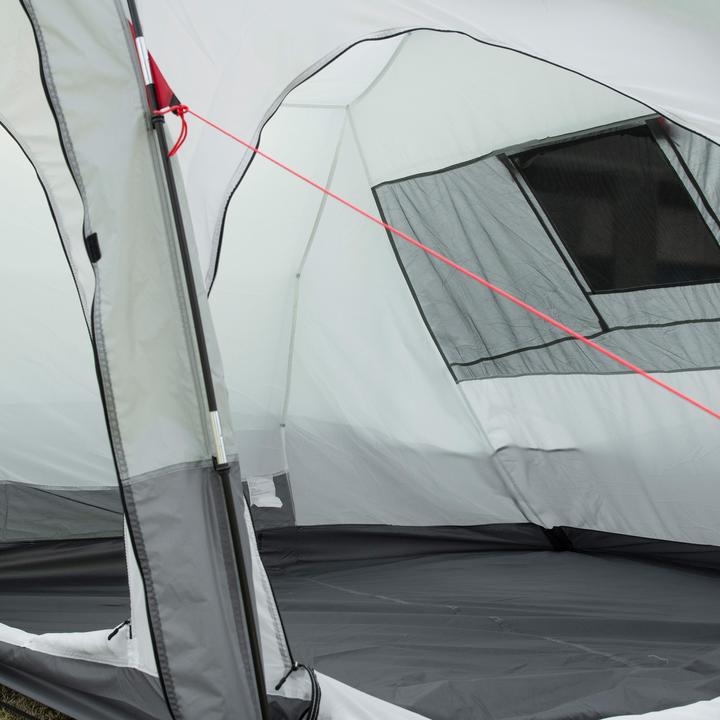 Actual product image Outsunny Camping tent with ground spikes, tensioning ropes and carrying bag (Tunnel tent, 8.50 kg, 8 persons)