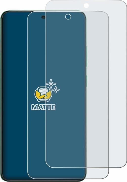 Actual product image BROTECT Anti-glare screen protector matt (2 Piece, Xiaomi Redmi Note 12 5G)