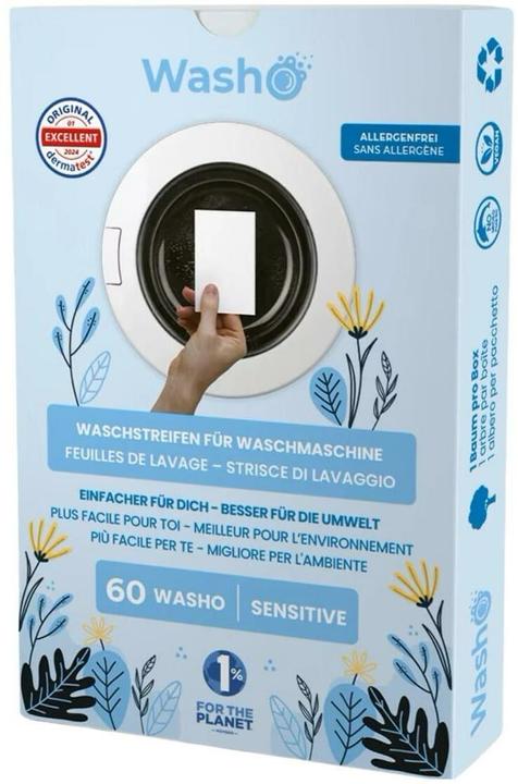 Washo Waschstreifen (60 Waschgänge, Tücher)