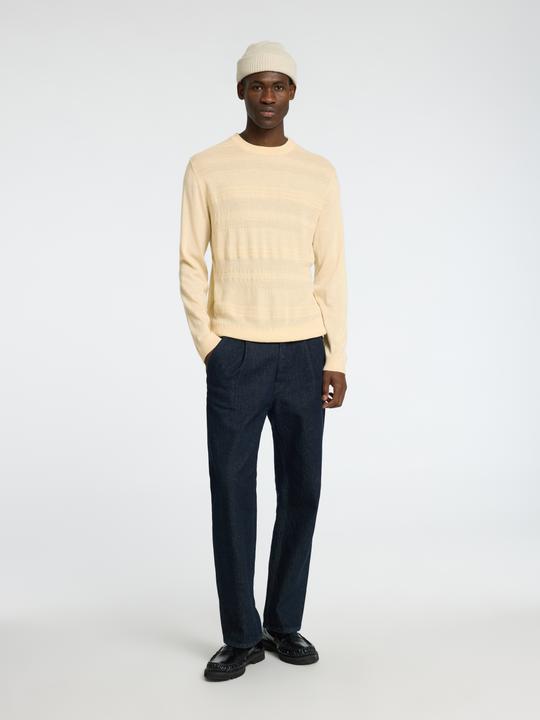 Image du produit Selected Homme Pull-over 100% laine mérinos à col rond (S)