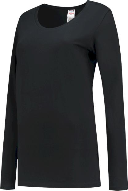 Tricorp 101010DarkGreyXS T-Shirt Lange Mouw Dames (XS)