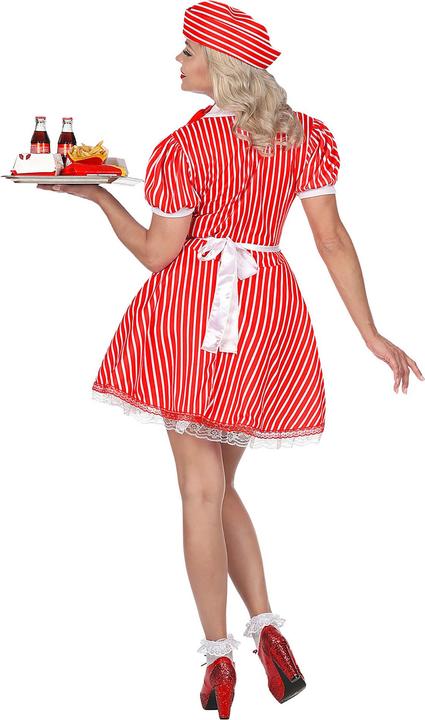 Produktbild Widmann KELLNERIN 50er JAHRE (Kleid mit Petticoat, Schürze, Pin, Halstuch, Haube), M (M)