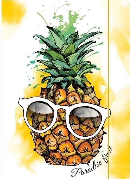 Immagine prodotto Rnk Cartella da disegno A4 ananas (A4, 1 x)