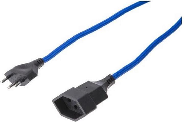 Produktbild Max Hauri Verlängerungskabel 3 m T13 - T12, Blau (3 m, Typ 13)