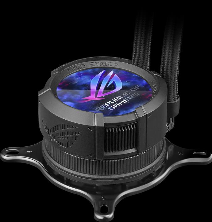 Actual product image ASUS ROG STRIX LC III 360 ARGB LCD (schwarz)