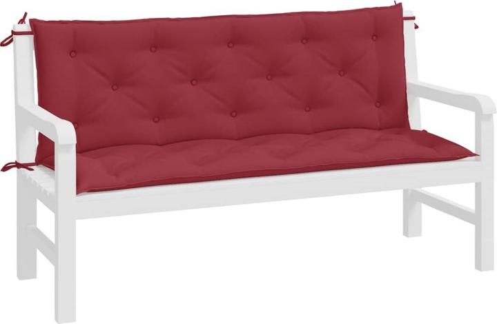Produktbild VidaXL Gartenbank-Auflagen 2 Stk. O x ford-Gewebe (150 x 50 x 7 cm)
