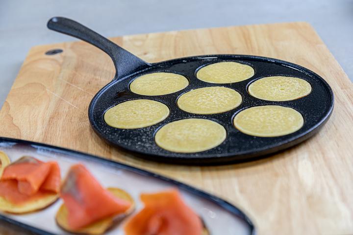 Immagine prodotto Kitchen Craft Blini pan (24 cm, Padella per friggere, Ghisa)