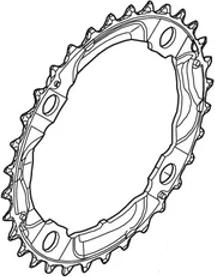 Immagine prodotto Shimano Ingranaggio Deore FC-M532 32 denti argento (32)