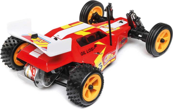 Produktbild Losi Mini JRX2 Elektro Brushed Buggy 2WD 1:16 RTR Rot (RTR Ready-to-Run)