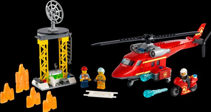 Actual product image LEGO Fire Brigade Helicopter (60281, LEGO City)