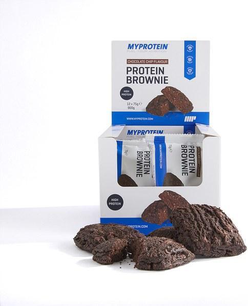 Actual product image MyProtein Protein Brownie (White chocolate, 1 pcs., 75 g)