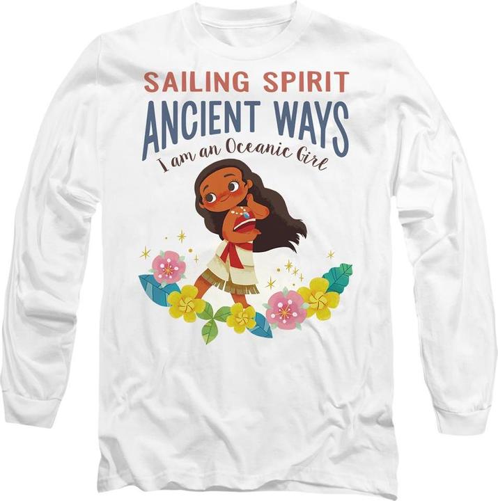Actual product image Moana Unisex Adult Sailing Spirit T-Shirt (M)