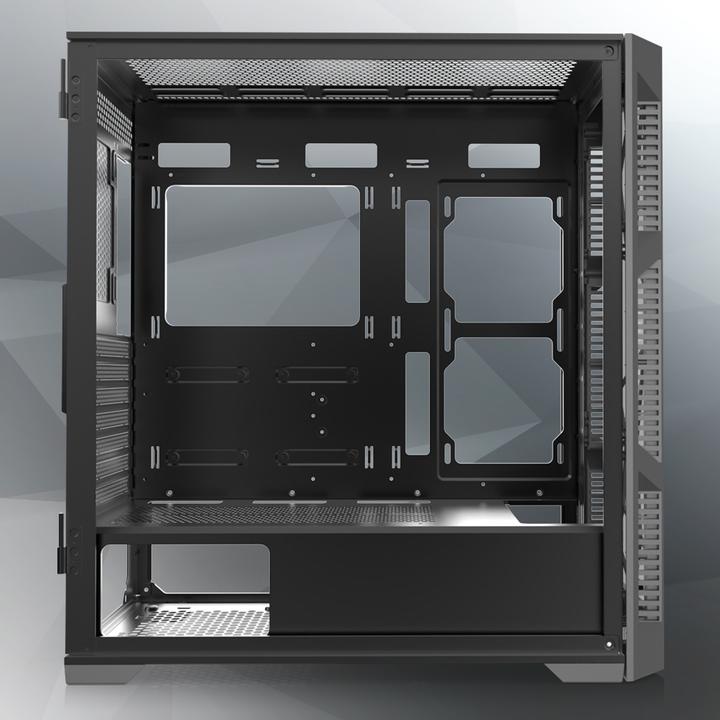 Immagine prodotto Raijintek PONOS Ultra Midi Tower, vetro temperato - nero (Mini-ITX, ATX, mATX)