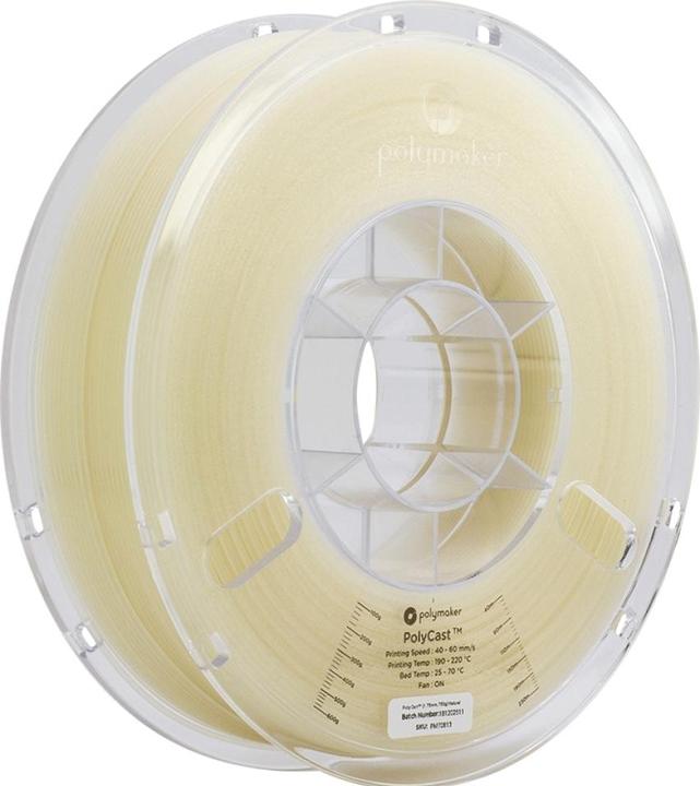 Produktbild Polymaker Polycast PVB Natural 1.75mm 750g (PVB, 1.75 mm, 750 g, Beige)