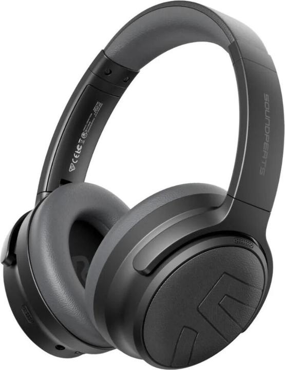 Actual product image Soundpeats Space Pro Overhead Headset black (ANC, 123 h, Wireless)